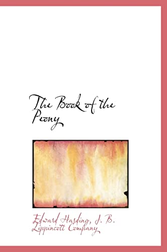 9781140375500: The Book of the Peony