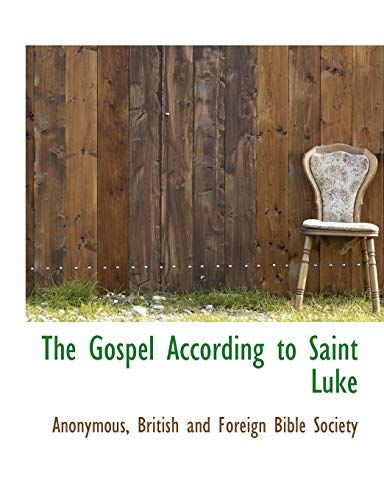 The Gospel According to Saint Luke (Czech Edition) - Anonymous