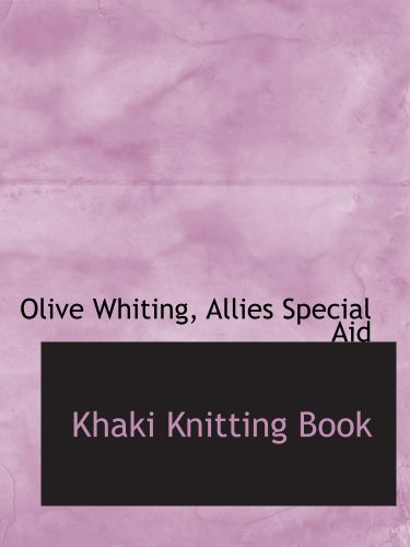 Stock image for Khaki Knitting Book for sale by Revaluation Books