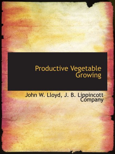 Imagen de archivo de Productive Vegetable Growing a la venta por Revaluation Books