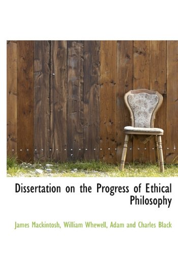 9781140491439: Dissertation on the Progress of Ethical Philosophy