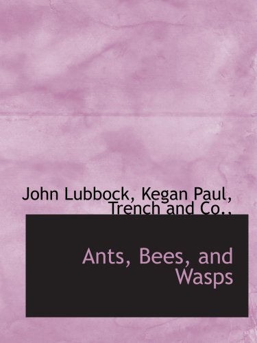 Imagen de archivo de Ants, Bees, and Wasps a la venta por GF Books, Inc.