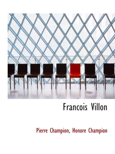 9781140562191: Francois Villon