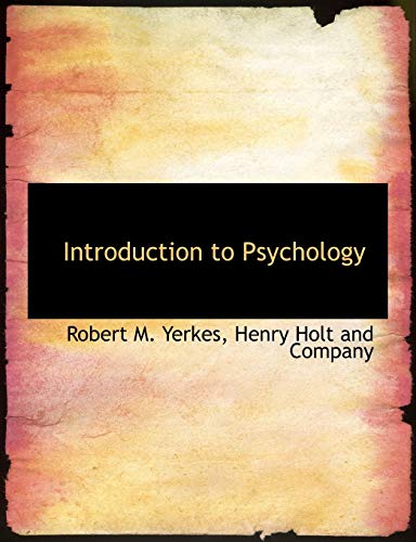 9781140585930: Introduction to Psychology