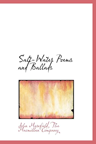 9781140620976: Salt-Water Poems and Ballads