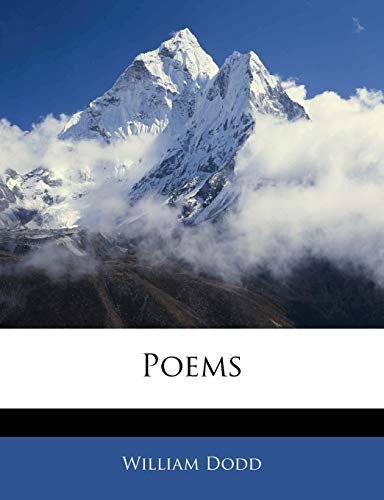 Poems (9781141459407) by Dodd, William