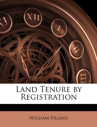 9781145286023: Land Tenure by Registration