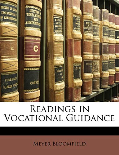 9781146409872: Readings in Vocational Guidance