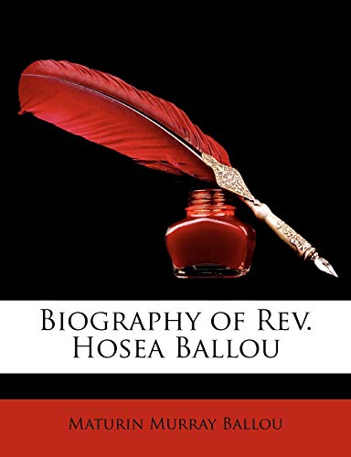 9781146725651: Biography of REV. Hosea Ballou