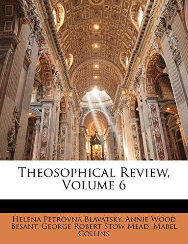 Beispielbild fr Theosophical Review Volume 6 zum Verkauf von Majestic Books
