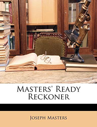 9781147269970: Masters' Ready Reckoner
