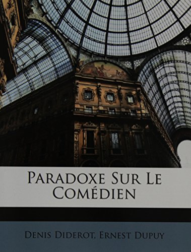 Imagen de archivo de Paradoxe Sur Le Com?dien (French Edition) a la venta por Basement Seller 101