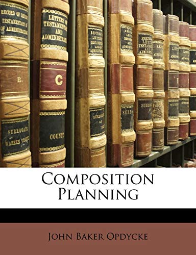 9781148944234: Composition Planning
