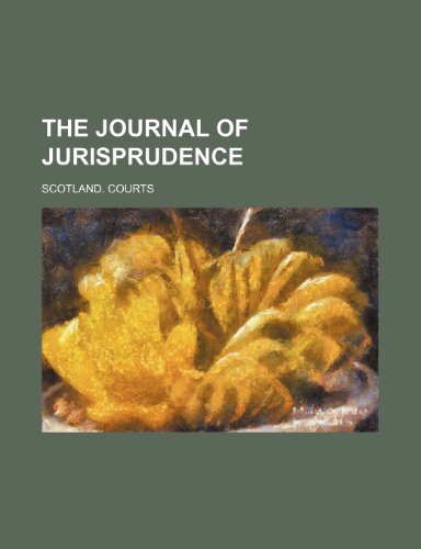 9781150390043: The Journal of Jurisprudence (Volume 29)