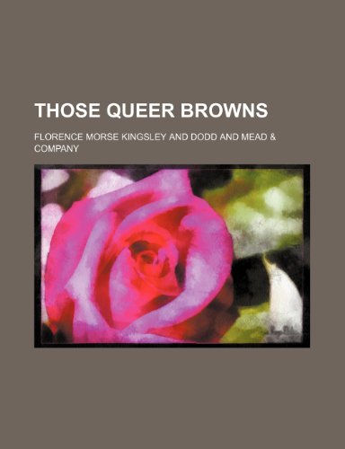 9781150791246: Those Queer Browns