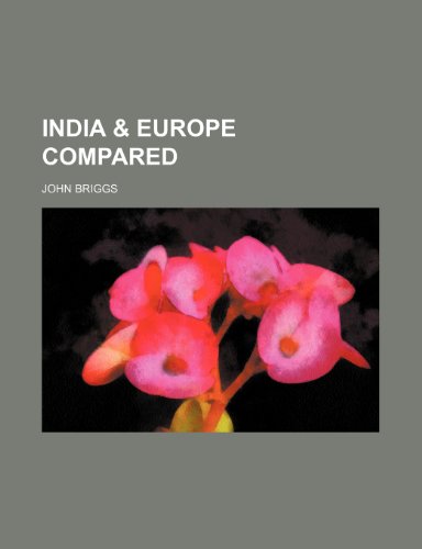 9781151246158: India & Europe Compared