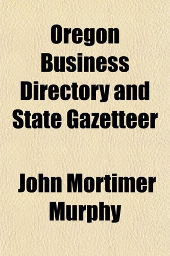 9781151431196: Oregon Business Directory and State Gazetteer