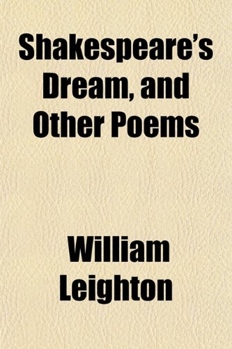 9781151517142: Shakespeare's Dream, and Other Poems