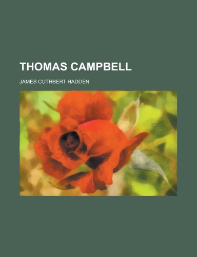 9781152065994: Thomas Campbell