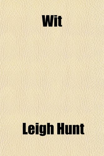 Wit (9781152123892) by Hunt, Leigh