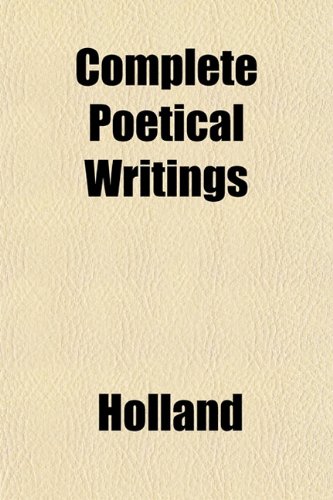 9781152184398: Complete Poetical Writings