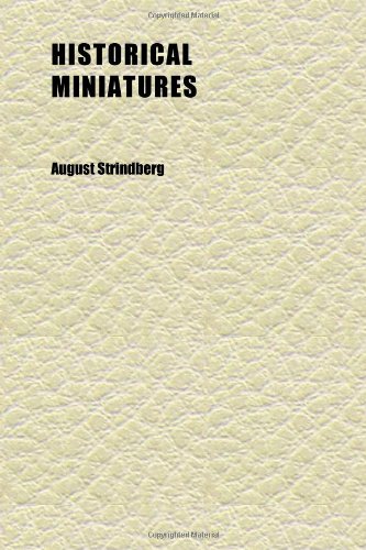 Historical Miniatures (9781152292239) by Strindberg, August