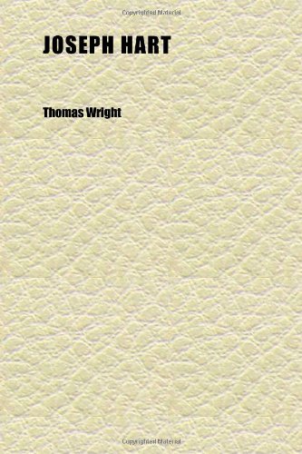 Joseph Hart (9781152354753) by Wright, Thomas