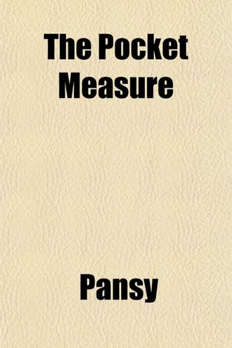 The Pocket Measure (9781152570078) by Pansy