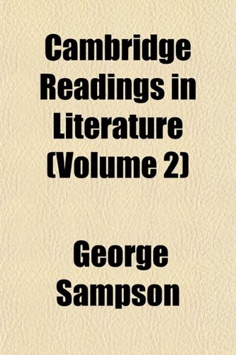 9781152818286: Cambridge Readings in Literature (Volume 2)