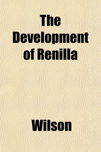 The Development of Renilla (9781152883666) by Wilson