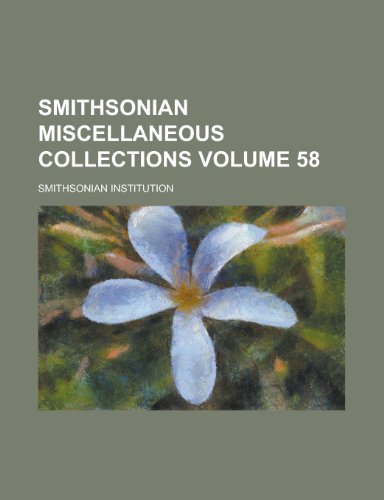 Smithsonian Miscellaneous Collections (V. 11 1874) (9781153159876) by Institution, Smithsonian