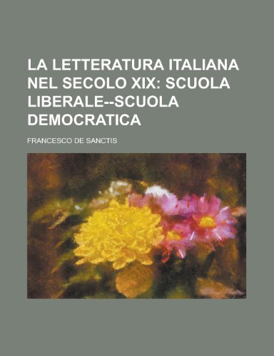 La Letteratura Italiana Nel Secolo XIX (9781153473873) by Machinery, United States Congress; Sanctis, Francesco De