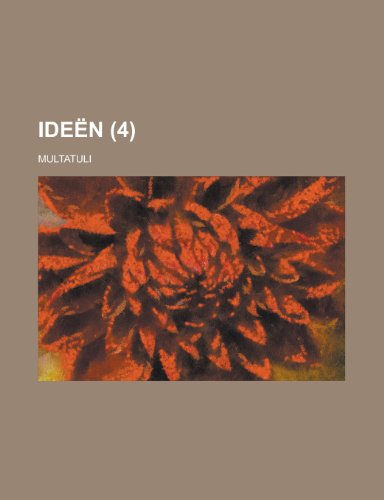 Ideen (4) (9781153552806) by Wolpert, Lewis; Multatuli