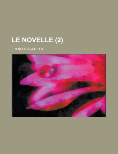 9781153570275: Le Novelle (2 )