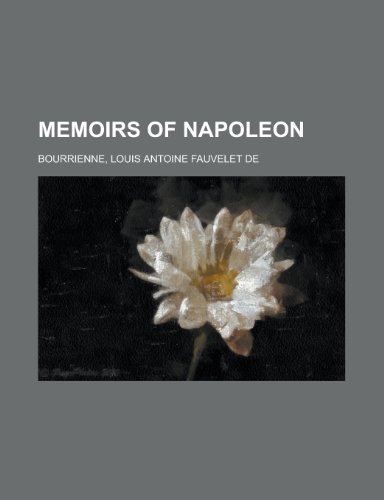 9781153641104: Memoirs of Napoleon - Volume 09