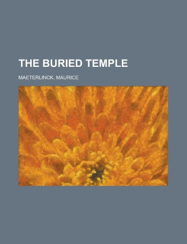 The Buried Temple (9781153696678) by Maeterlinck, Maurice