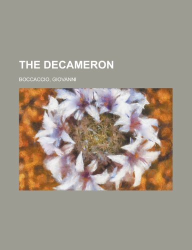The Decameron, Volume I (9781153699761) by Boccaccio, Giovanni