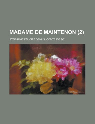 9781153842242: Madame de Maintenon (2)