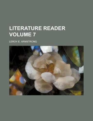9781153852098: Literature reader Volume 7