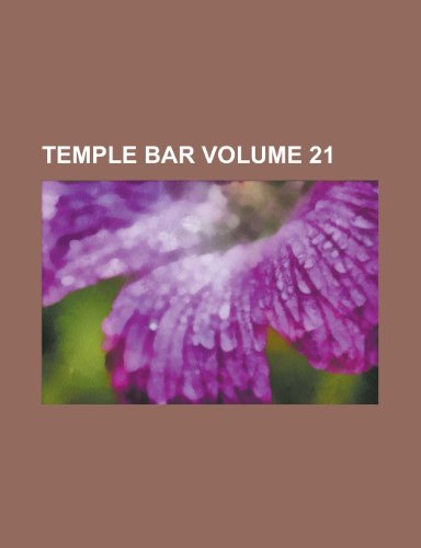 Temple Bar (Volume 21) (9781153959865) by Sala, George Augustus