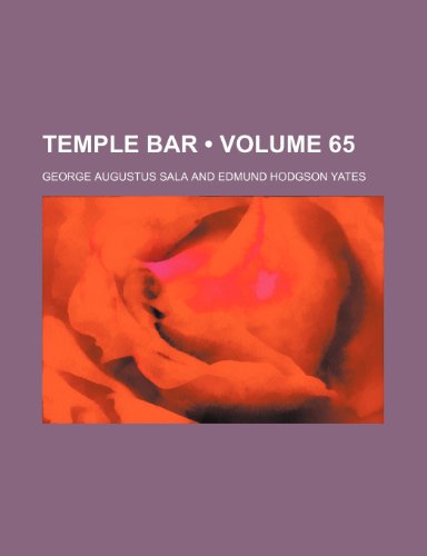 Temple Bar (Volume 65) (9781154011524) by Sala, George Augustus