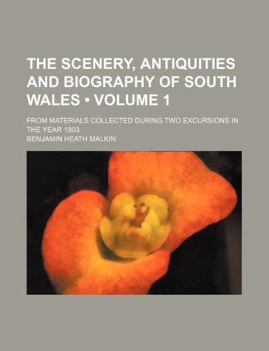 Imagen de archivo de The Scenery, Antiquities and Biography of South Wales (Volume 1); From Materials Collected During Two Excursions in the Year 1803 a la venta por Goldstone Books