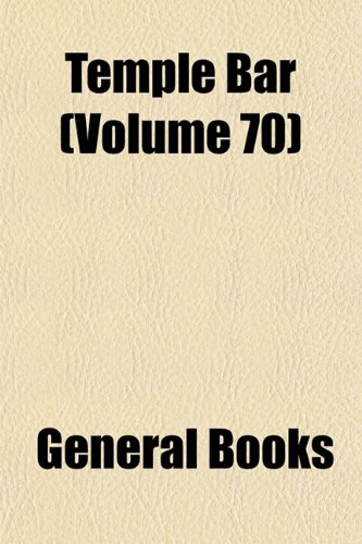 Temple Bar (Volume 70) (9781154393057) by Sala, George Augustus
