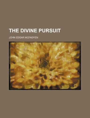 The divine pursuit (9781154458855) by Mcfadyen, John Edgar