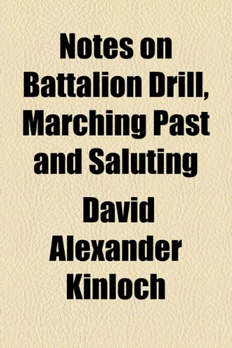 Beispielbild fr Notes on Battalion Drill, Marching Past and Saluting zum Verkauf von Phatpocket Limited