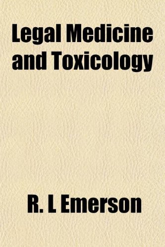 Legal Medicine and Toxicology (9781154761337) by Emerson, R. L