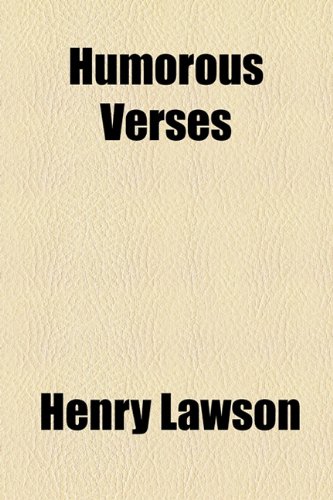 Humorous Verses (9781154917246) by Lawson, Henry