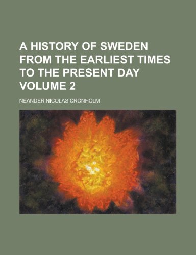 Stock image for A History of Sweden from the Earliest Times to the Present Day for sale by Buchpark
