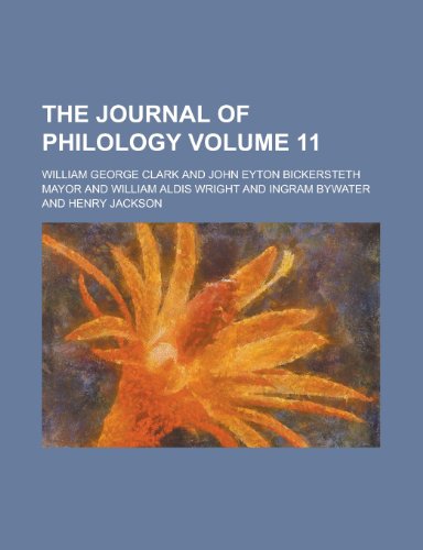 The Journal of Philology Volume 11 (9781155065311) by United States Patent Office, United; Clark, William George