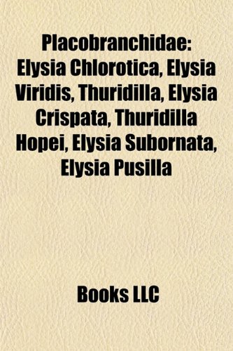 9781156894941: Placobranchidae: Elysia Chlorotica, Elys